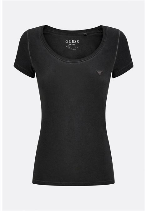 t-shirt nera GUESS | T-shirt | W2GI52KA0Q1JTMU