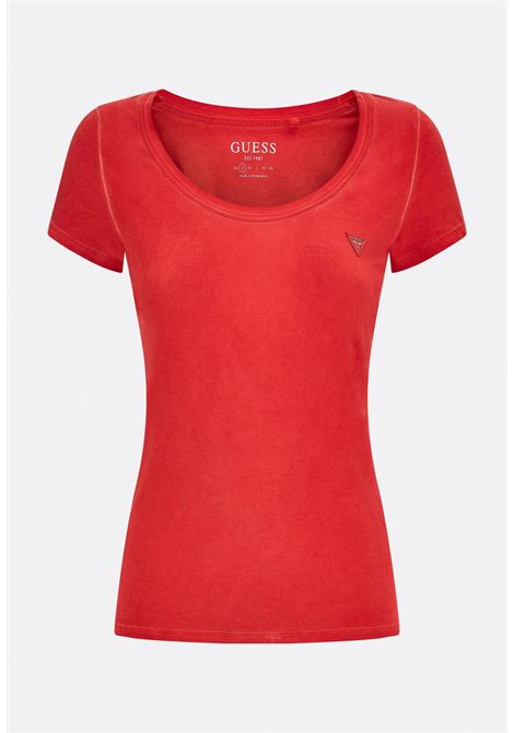 t-shirt rossa GUESS | T-shirt | W2GI52KA0Q1RHMT